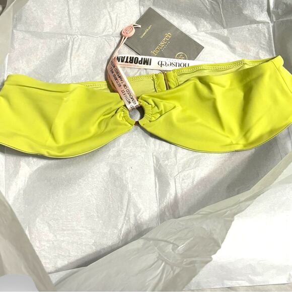 House of CB Tortoise Ring Bandeau Bikini Top - Picture 3 of 3